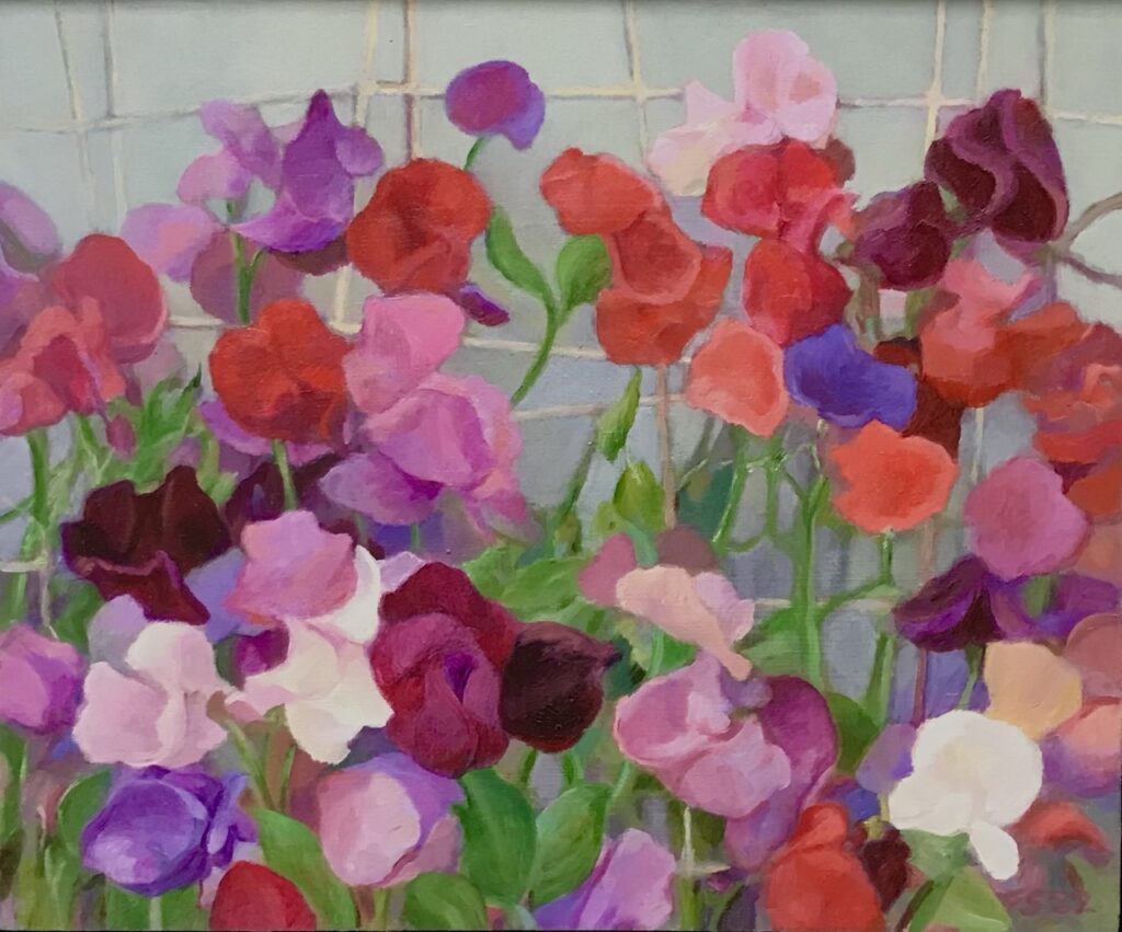 Olieverf op paneel, 22 x 26 cm